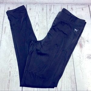 PINK Victoria’s Secret Shiny Black Leggings